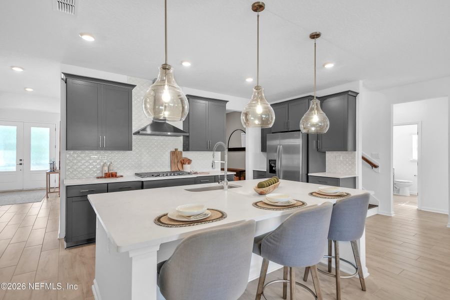 Furnished interior view inside a new home in , Middleburg (Image 9).