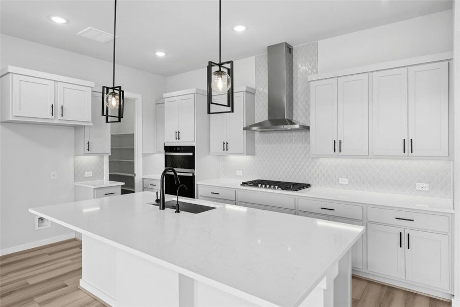 Furnished interior view inside a new home in East View Farms, Georgetown (Image 12).