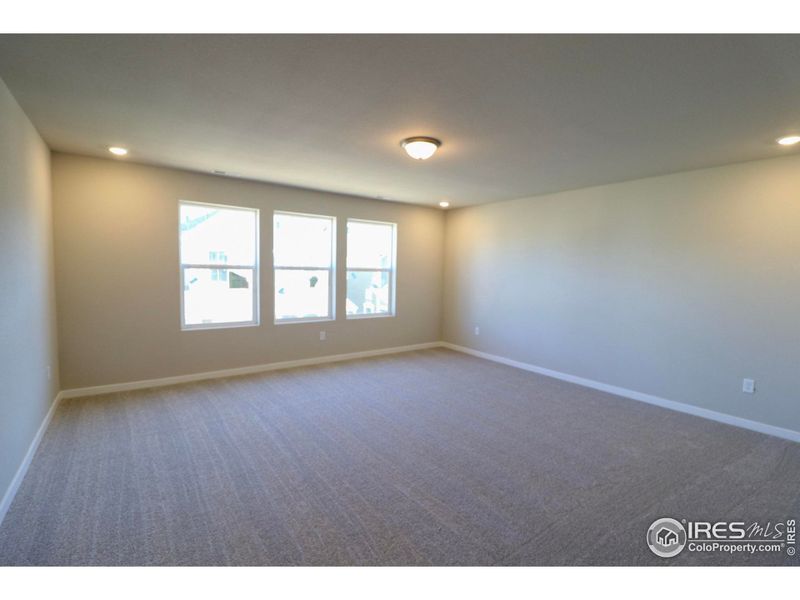 Light, bright and spacious primary suite!