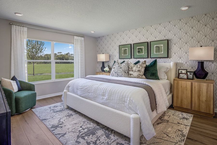Representative furnished interior of a home built from the 1707 Modeled by KB Home in Canoe Creek Reserve III, St. Cloud (Image 10). Representative furnished interior of a home built from the 1707 Modeled by KB Home in Canoe Creek Reserve III, St. Cloud (Image 10).