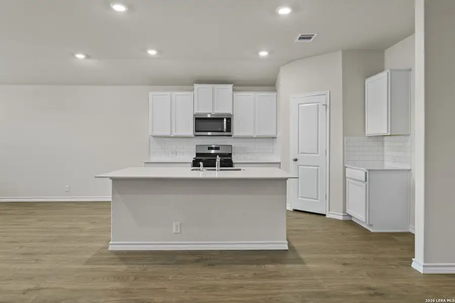 Furnished interior view inside a new home in Brookstone Creek, San Antonio (Image 8).