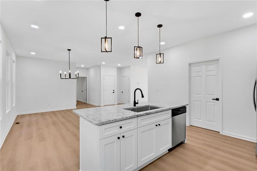 Furnished interior view inside a new home in , Ellenwood (Image 12).