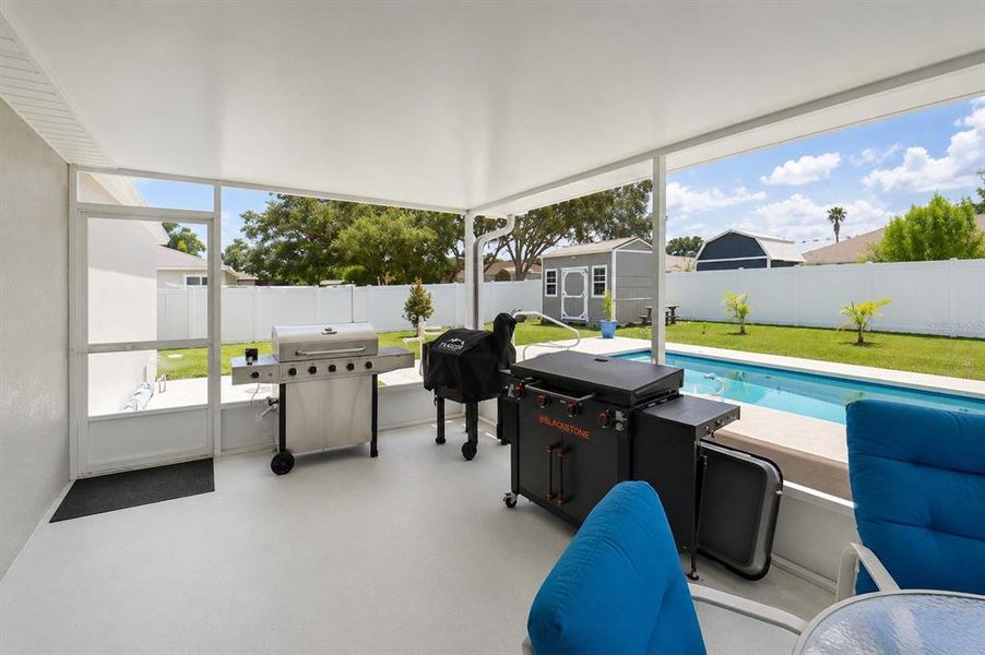 Exterior details and patio area of a home in , Palm Coast (Image 25). Exterior details and patio area of a home in , Palm Coast (Image 25).