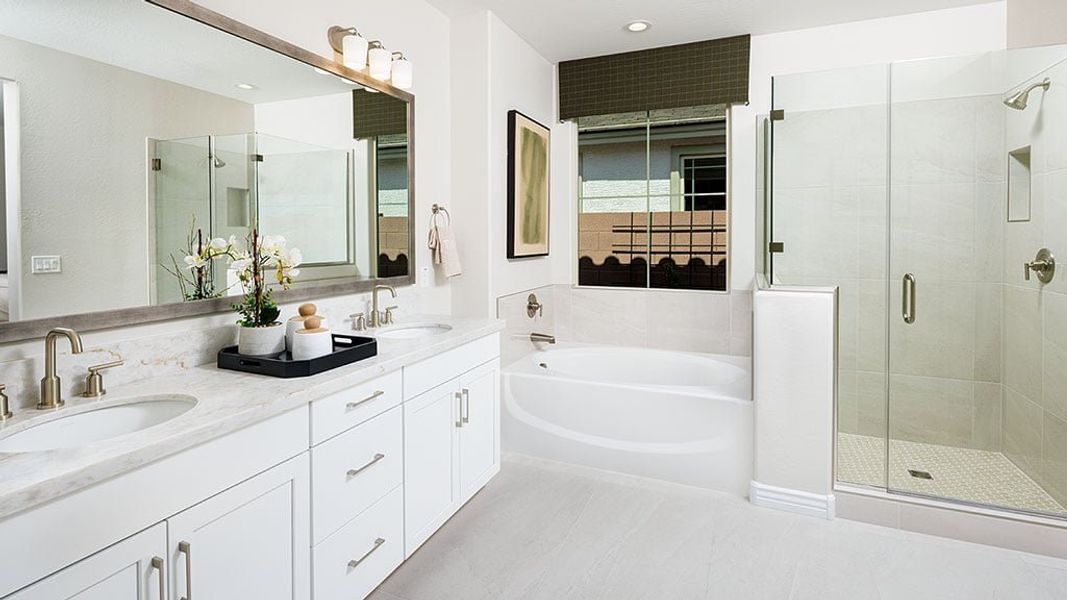 Representative furnished interior of a home built from the Compass by Taylor Morrison in Alamar, Avondale (Image 10).