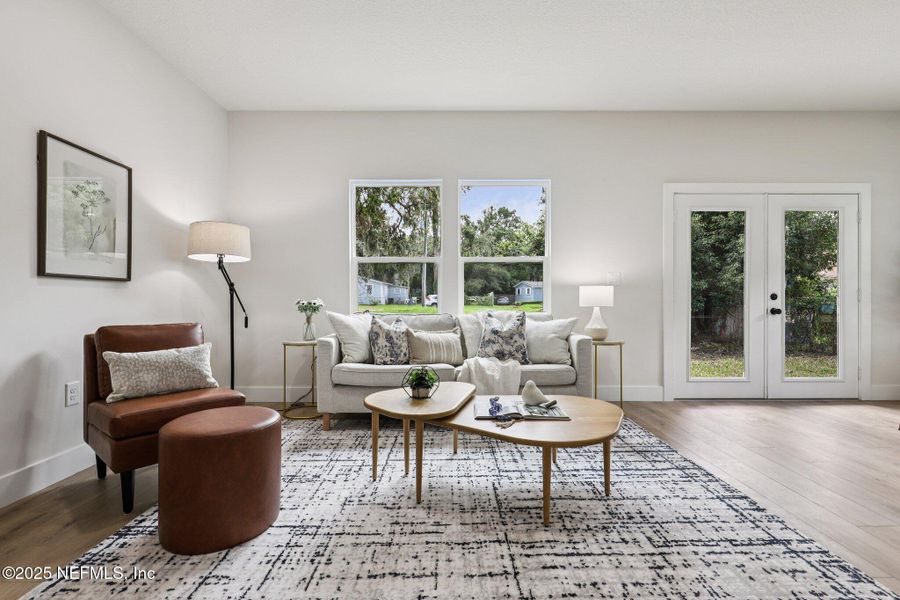 Furnished interior view inside a new home in , Jacksonville (Image 9).