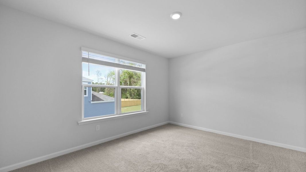 Representative unfurnished interior of a home built from the ARCHER-EXP by D.R. Horton in Lakeview at Kitfield, Moncks Corner (Image 36).
