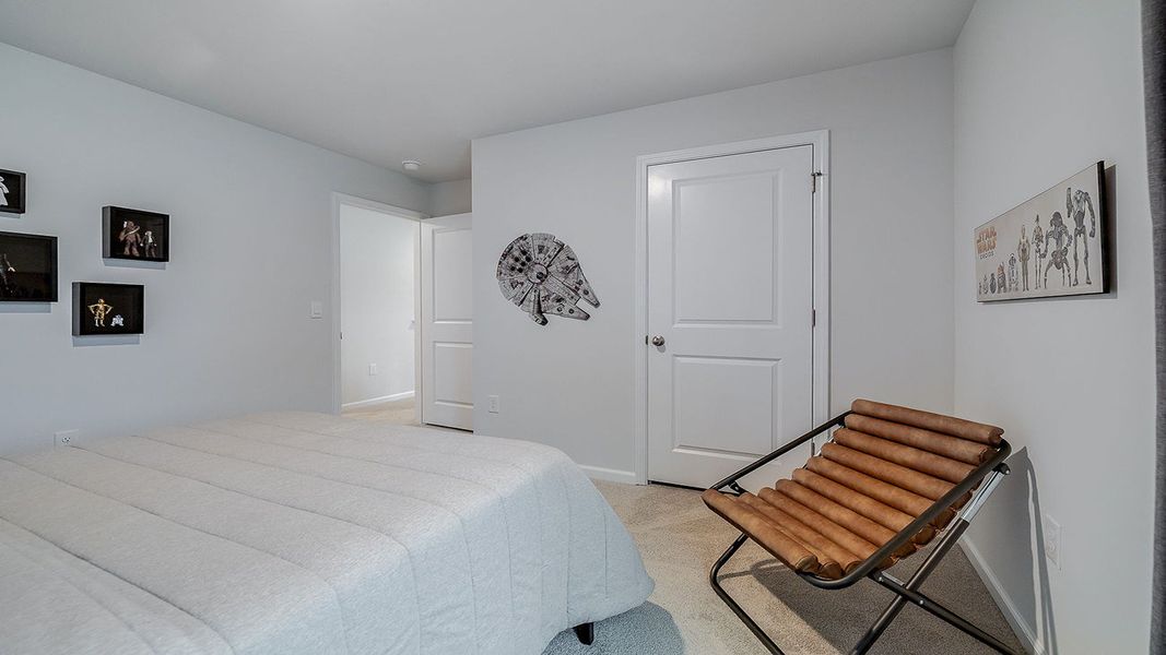 Furnished interior view inside a new home in The Lakes at North Glynn, Brunswick (Image 32).