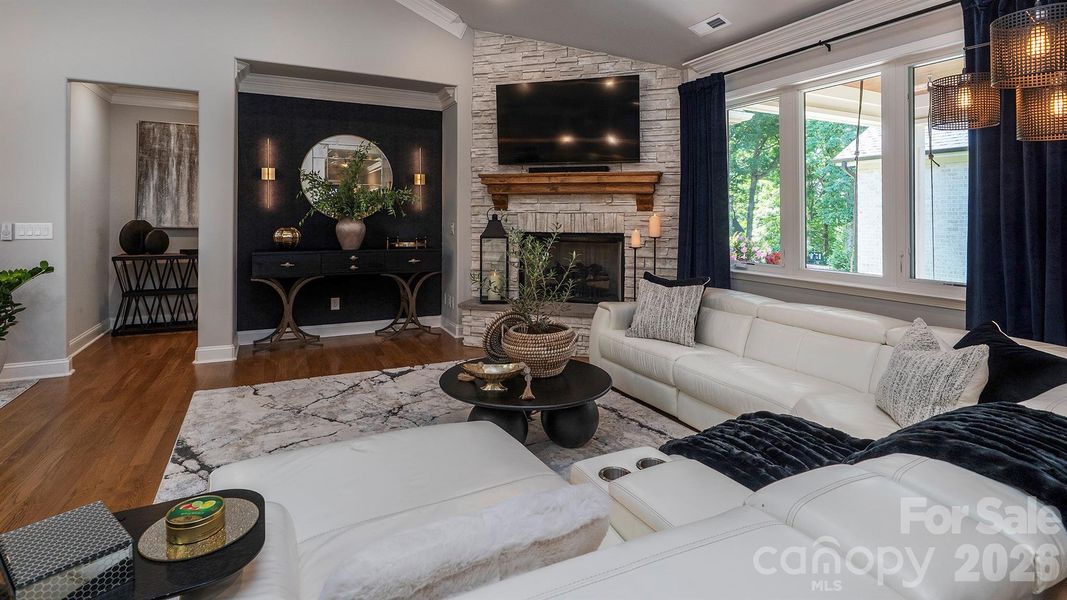 Furnished interior view inside a new home in , Denver (Image 15). Furnished interior view inside a new home in , Denver (Image 15).