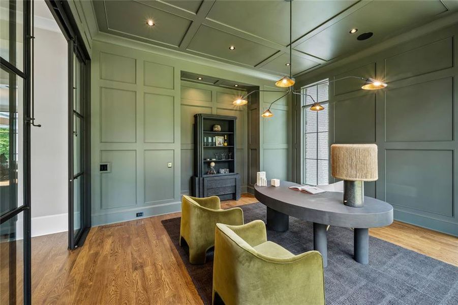 Furnished interior view inside a new home in , Atlanta (Image 16).