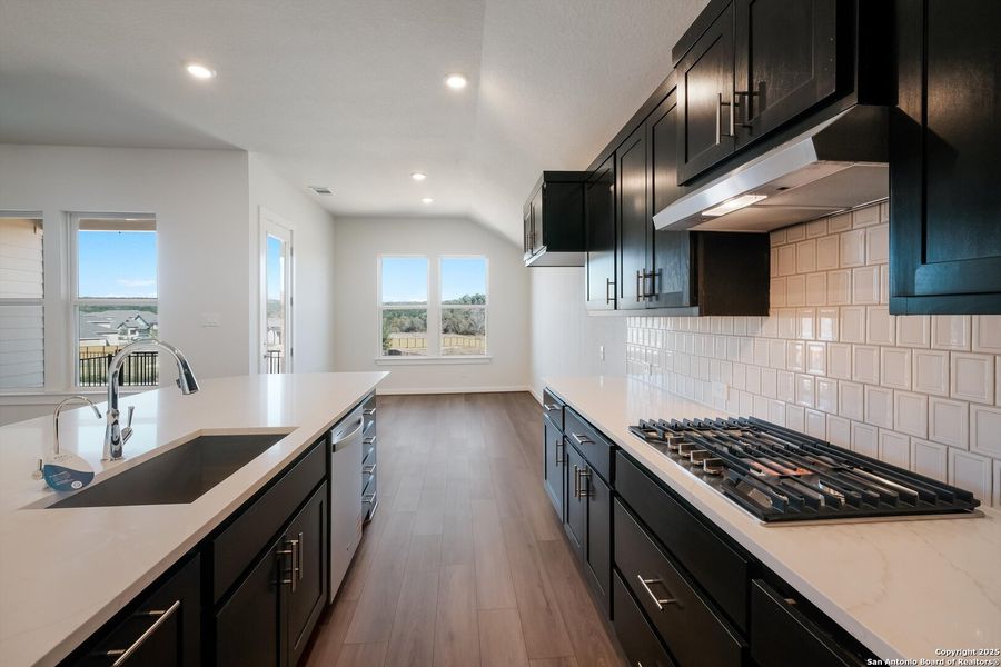 Furnished interior view inside a new home in Meyer Ranch, New Braunfels (Image 9).
