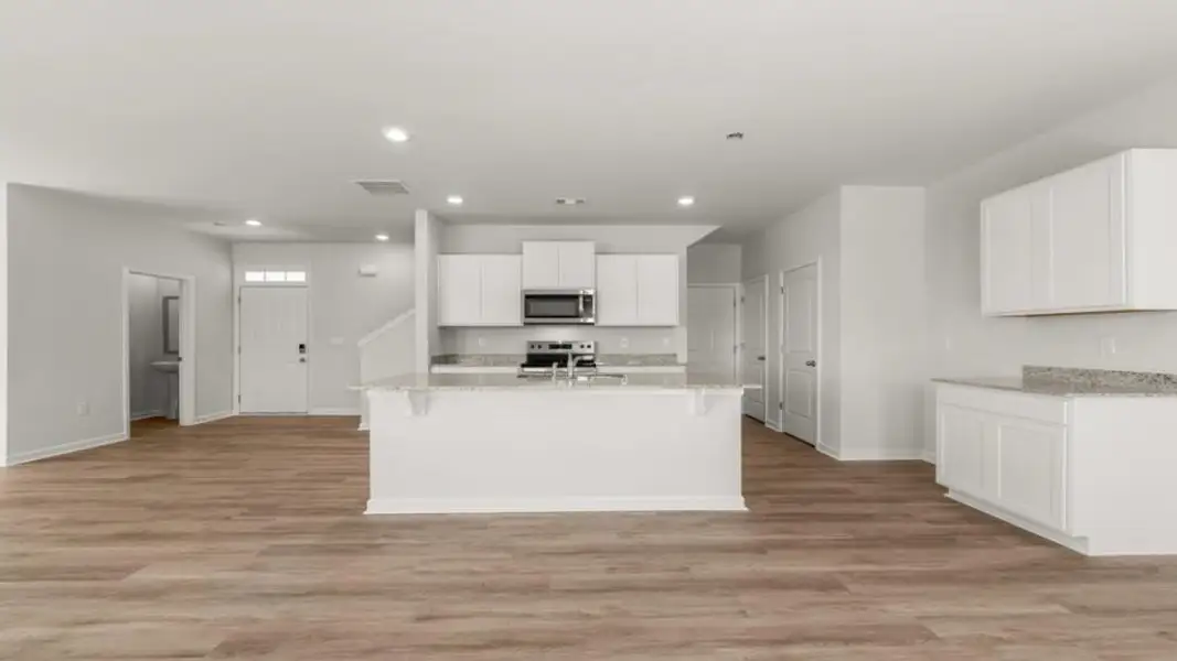 Furnished interior view inside a new home in Aurora Creek, Dallas (Image 3).