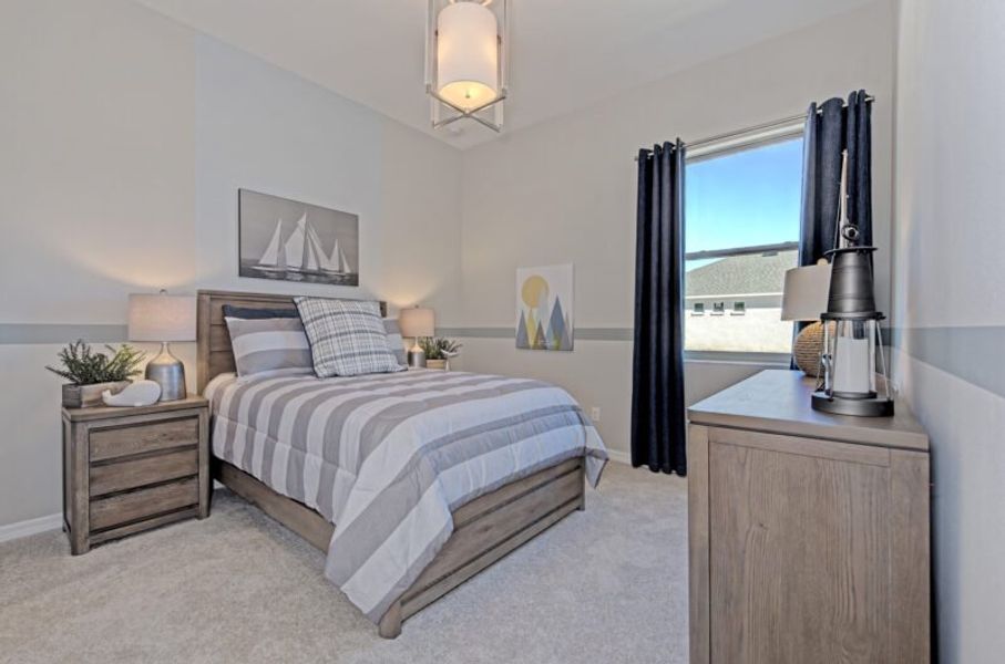 Representative furnished interior of a home built from the Harbour by Medallion Home in The Willows, Parrish (Image 13).