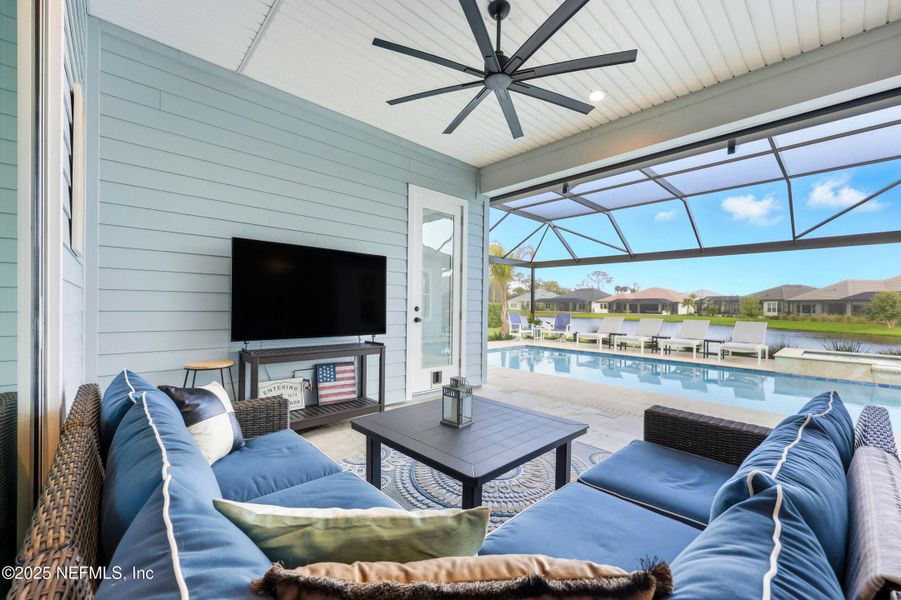 Exterior details and patio area of a home in , St. Augustine (Image 23).