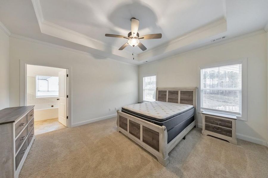 Furnished interior view inside a new home in , Rockmart (Image 28).