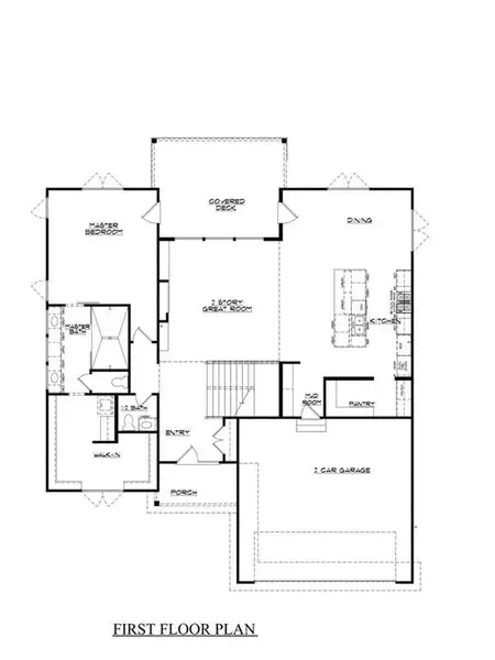 2D floor plan layout of this home in , Duluth, GA (Image 4).