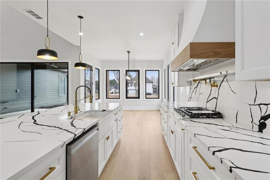 Furnished interior view inside a new home in , Auburn (Image 15).