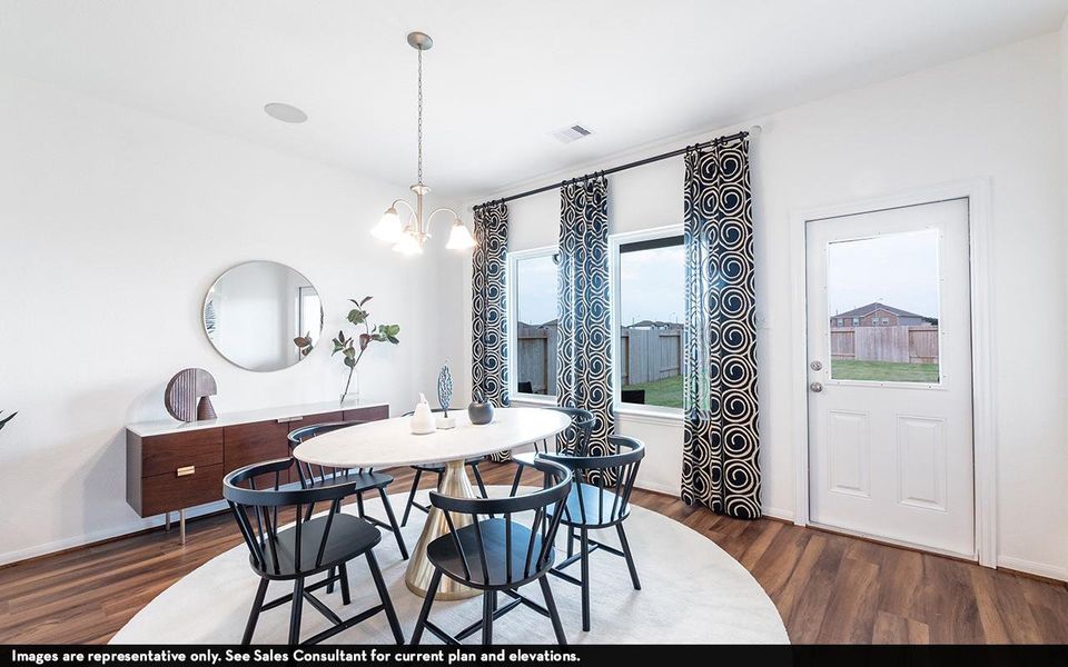 Furnished interior view inside a new home in Sunset Oaks, Maxwell (Image 11).