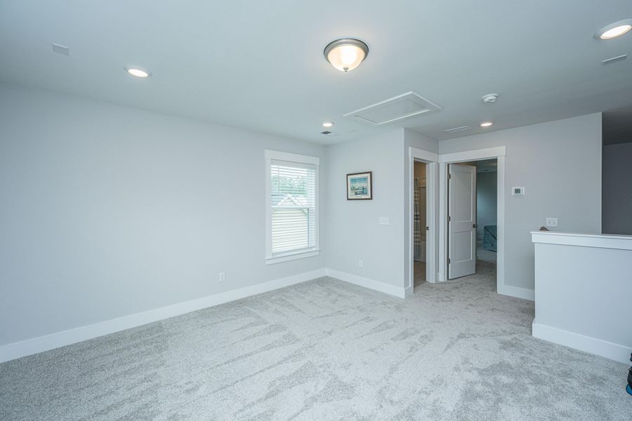 Spacious, unfurnished interior of a new home in The Enclave at French Quarter Creek, Huger (Image 23). Spacious, unfurnished interior of a new home in The Enclave at French Quarter Creek, Huger (Image 23).