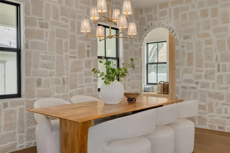Furnished interior view inside a new home in , St. Petersburg (Image 19).
