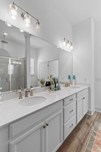 Furnished interior view inside a new home in , Charleston (Image 11).