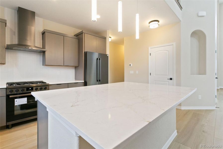 Furnished interior view inside a new home in , Colorado Springs (Image 6).