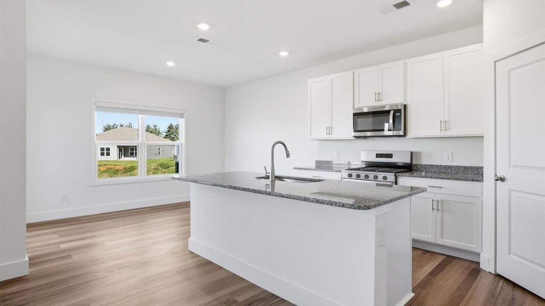 Furnished interior view inside a new home in Millstone Village, Morristown (Image 8).