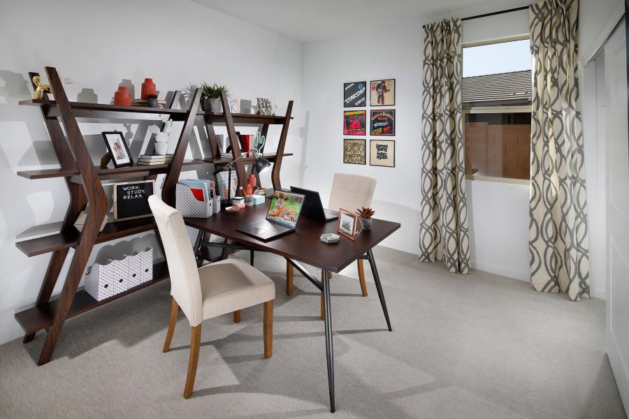 Furnished interior view inside a new home in Abel Ranch Signature Series, Goodyear (Image 6).