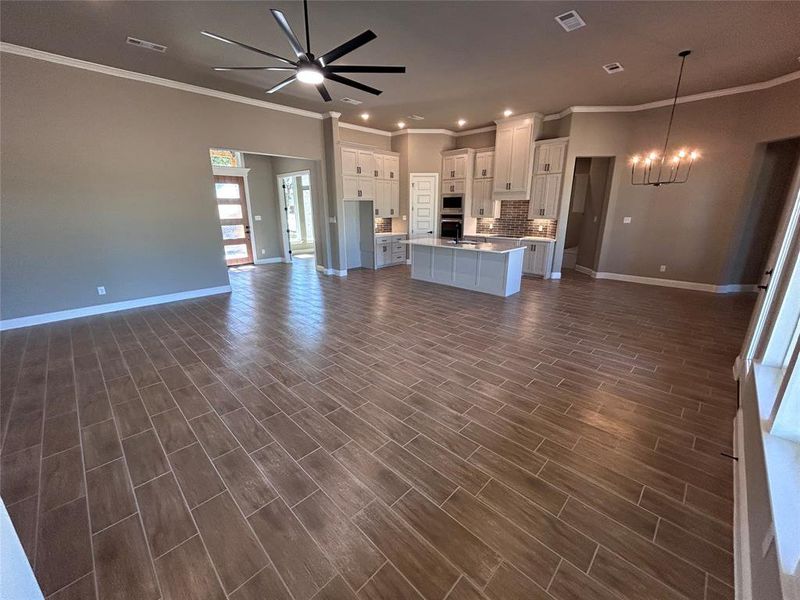 Spacious, unfurnished interior of a new home in , Poolville (Image 25).