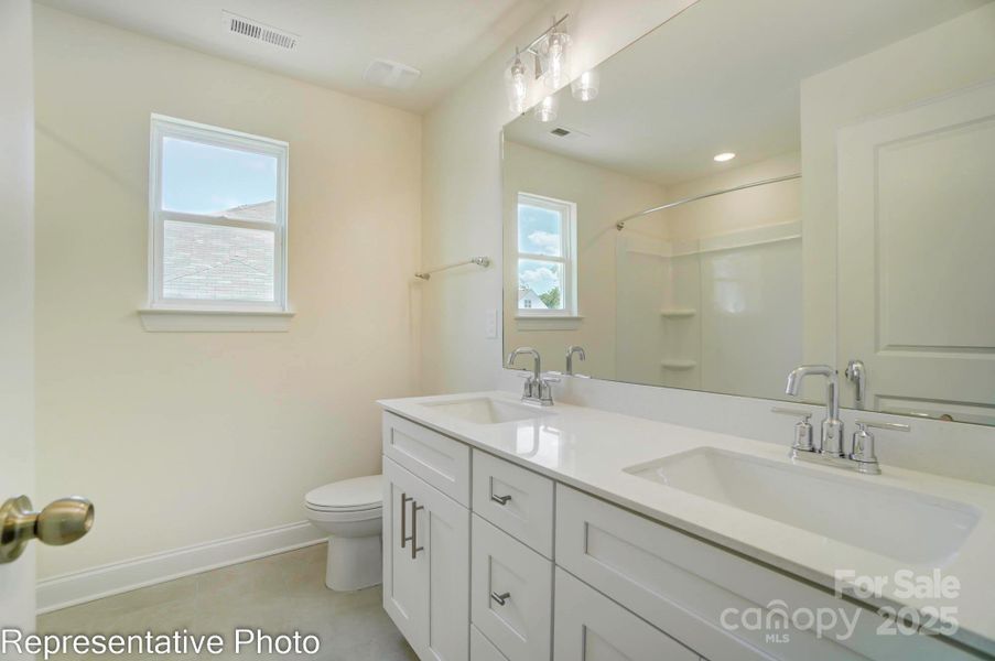 Furnished interior view inside a new home in The Meadows at Laurelbrook, Sherrills Ford (Image 4).