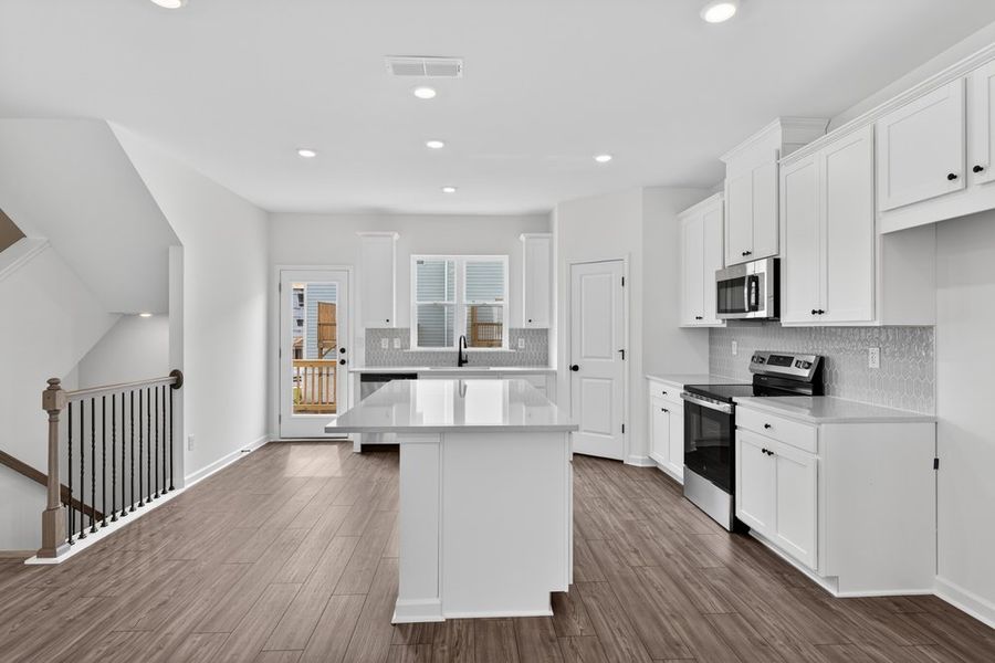 Furnished interior view inside a new home in Somerset at Veterans Memorial, Mableton (Image 7).