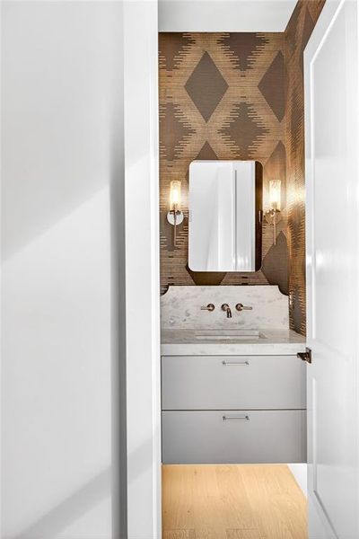 Furnished interior view inside a new home in , Atlanta (Image 4).