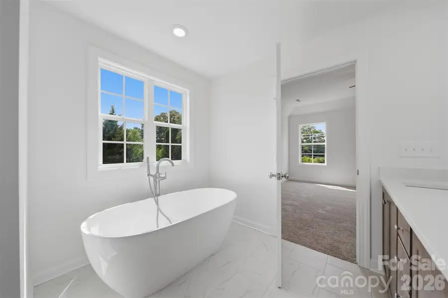Furnished interior view inside a new home in , Hickory (Image 12).