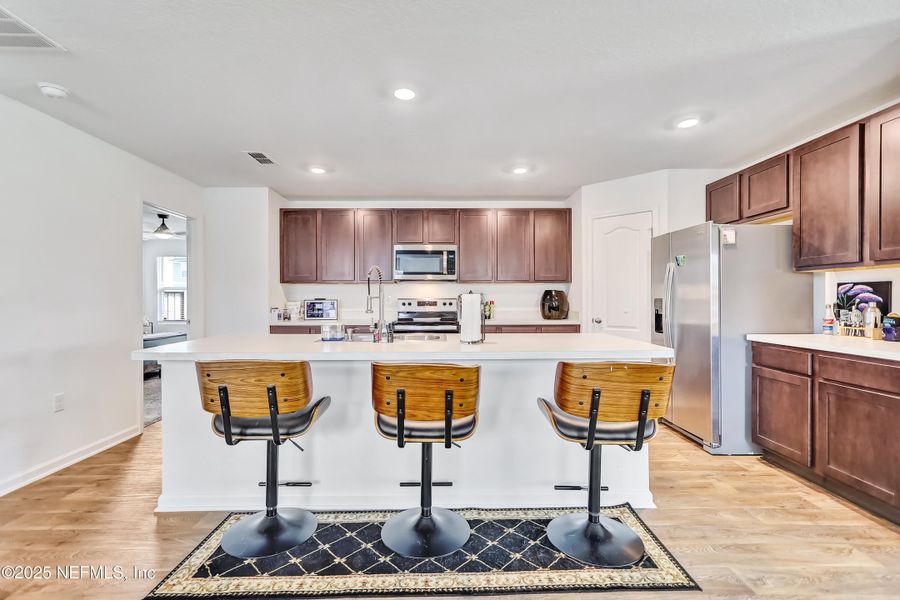 Furnished interior view inside a new home in Copes Landing, Jacksonville (Image 11).