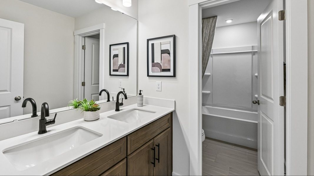 The Jordan Plan by DRB Homes in Lakeside Glen York SC - Bathroom 1