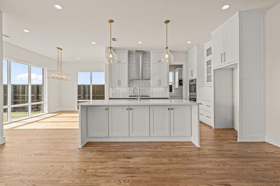 Furnished interior view inside a new home in The Grove, North Richland Hills (Image 5).
