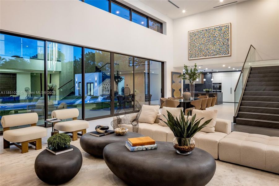 Furnished interior view inside a new home in , Pinecrest (Image 71).