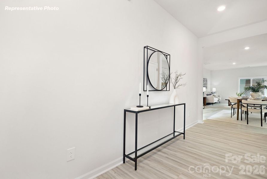 Furnished interior view inside a new home in Huffman Ridge, Hickory (Image 14).