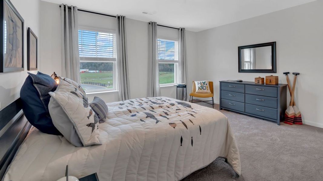 Furnished interior view inside a new home in Mary's Pointe, Clinton (Image 29).
