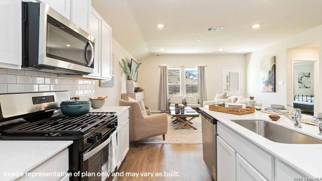 Furnished interior view inside a new home in , Boerne (Image 23).