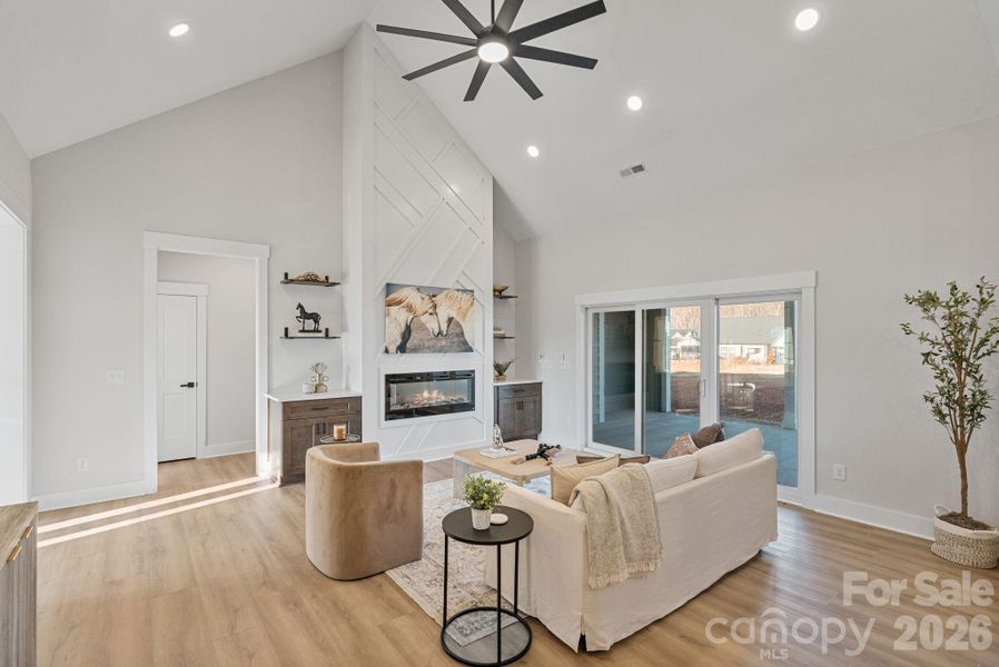 Furnished interior view inside a new home in , Salisbury (Image 33).