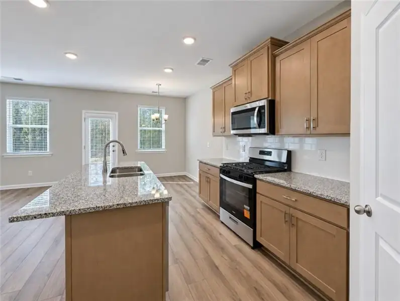 Furnished interior view inside a new home in Kingsmere Estates, Loganville (Image 5).
