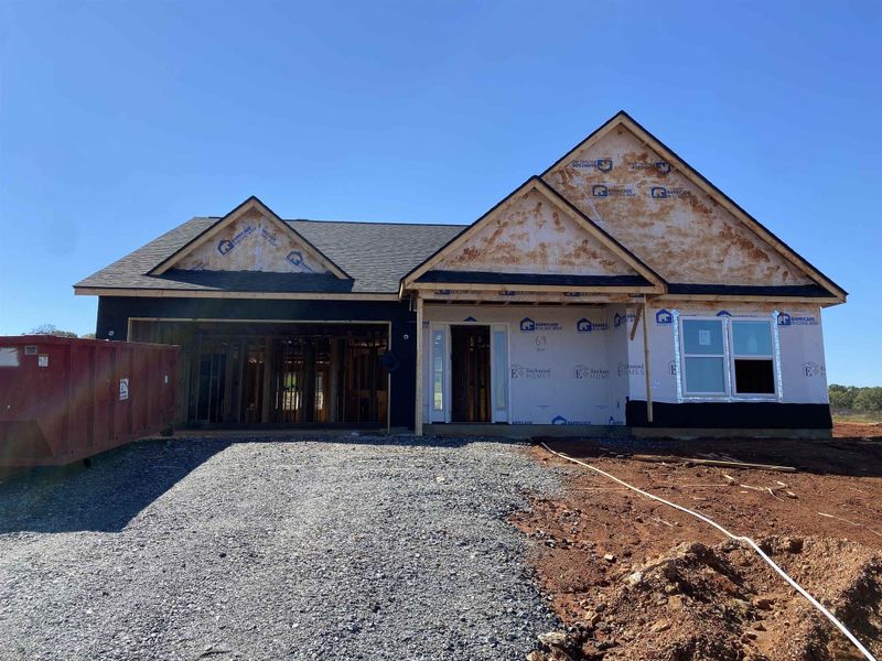 In-progress construction of a new home in Huckleberry Cove, Chesnee, SC (Image 3).