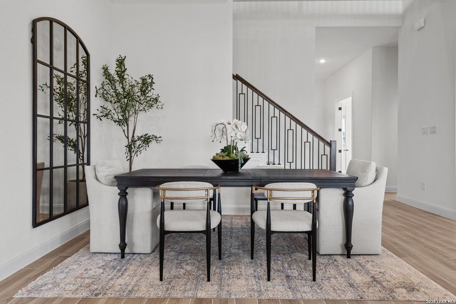 Furnished interior view inside a new home in Preserve at Annabelle Ranch, San Antonio (Image 8).