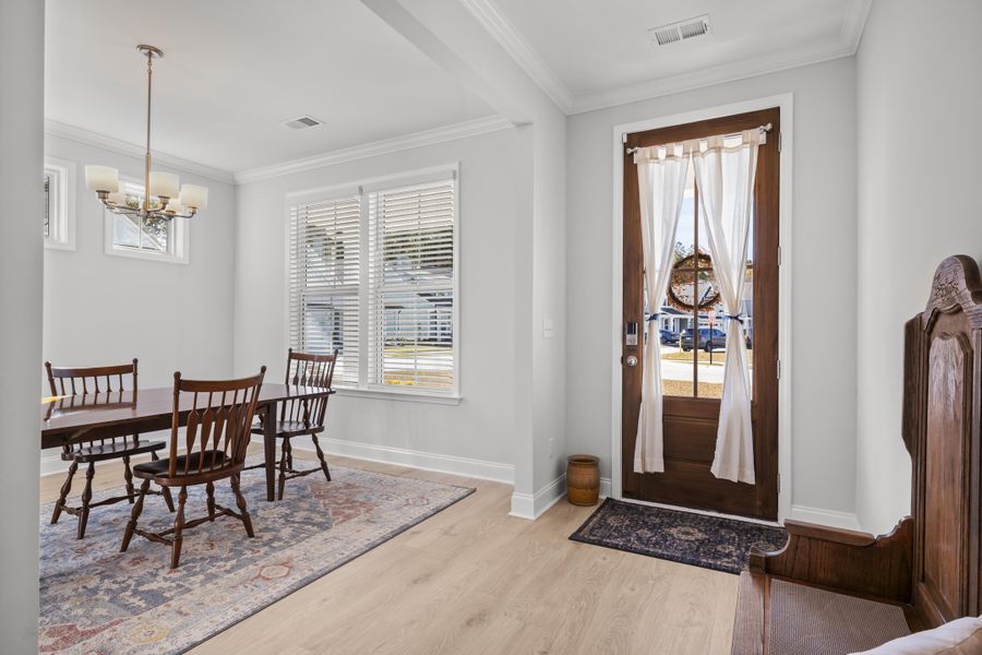 Furnished interior view inside a new home in High Point at Foxbank, Moncks Corner (Image 17).
