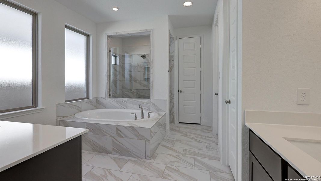 Furnished interior view inside a new home in Kallison Ranch, San Antonio (Image 13).