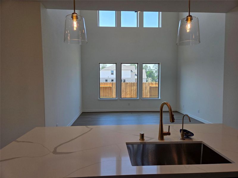 Close-up of interior finishes inside a home in Emory Glen, Magnolia (Image 12).