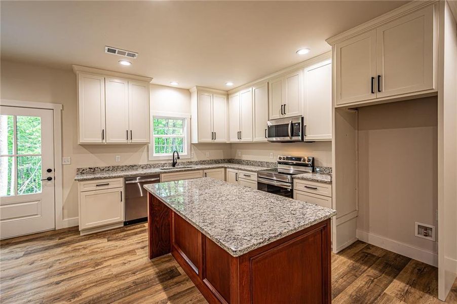 Furnished interior view inside a new home in , Dawsonville (Image 7).
