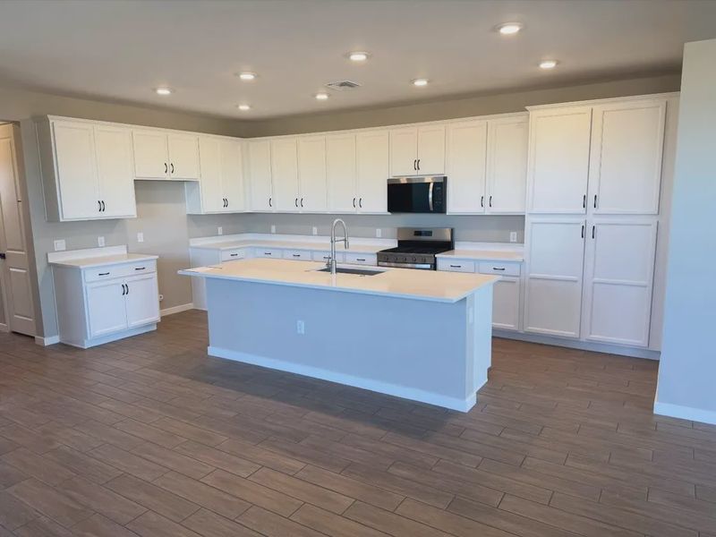 Furnished interior view inside a new home in Camilo at Santana, Yuma (Image 5).