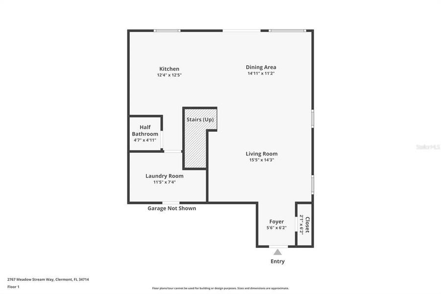 2D floor plan layout of this home in , Clermont, FL (Image 5). 2D floor plan layout of this home in , Clermont, FL (Image 5).