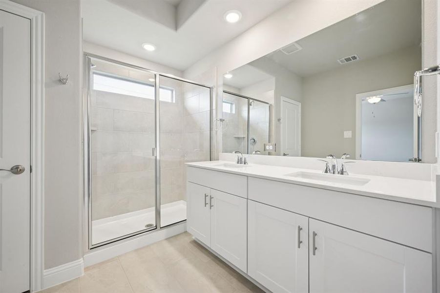 Furnished interior view inside a new home in Westmoor, Sherman (Image 15).